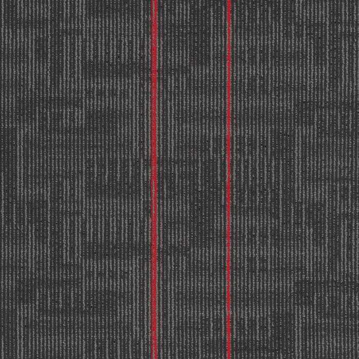 Echo Polyester Chili Red 3138 Carpet Tile Pattern 1