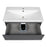 Elit Wood Graphite Glossy Bathroom Vanity Graphite Glossy 5