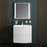 Delux Wood White Glossy Bathroom Vanity White Glossy 2