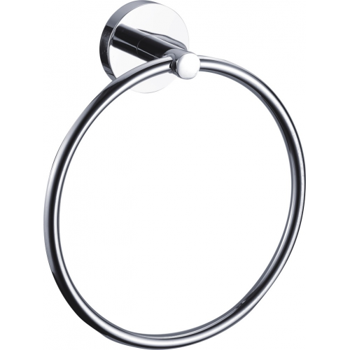 Paradise Bathworks Utopia Zinc Towel Ring Polished Chrome 1
