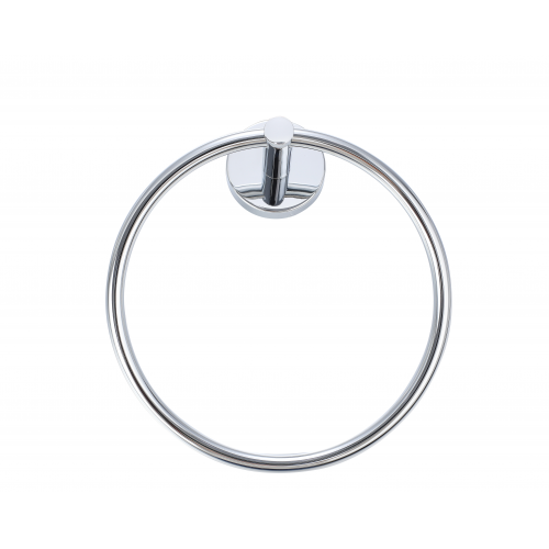 Paradise Bathworks Utopia Zinc Towel Ring Polished Chrome 3