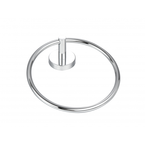 Paradise Bathworks Utopia Zinc Towel Ring Polished Chrome 4