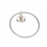 Paradise Bathworks Utopia Zinc Towel Ring Satin Nickel 2