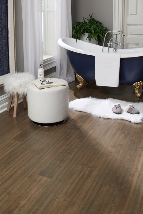 Tanned Leather Wood Engineered Hardwood Aluminum Oxide 2