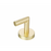 Paradise Bathworks Utopia Zinc Robe Hook Satin Brass 1