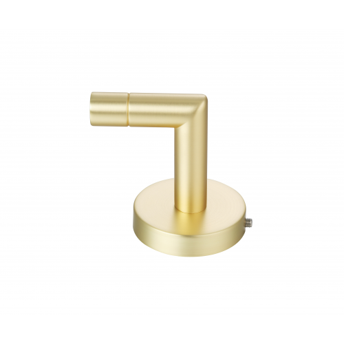 Paradise Bathworks Utopia Zinc Robe Hook Satin Brass 2