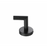 Paradise Bathworks Utopia Zinc Robe Hook Matte Black 3