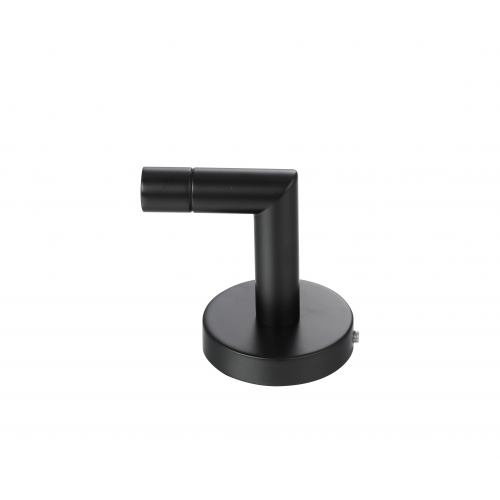 Paradise Bathworks Utopia Zinc Robe Hook Matte Black 3