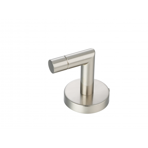 Paradise Bathworks Utopia Zinc Robe Hook Satin Nickel 1