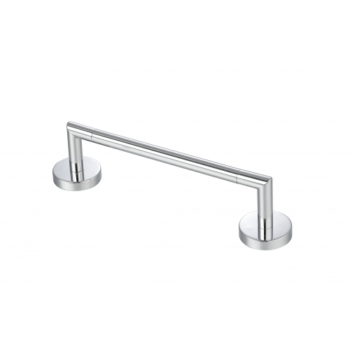 Paradise Bathworks Utopia Zinc Single Towel Bar Polished Chrome 1
