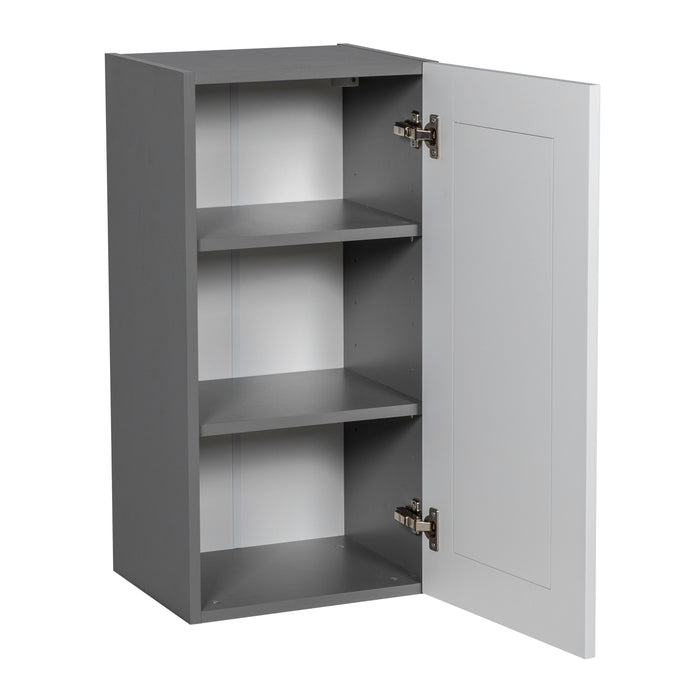 Wallkitchens Wood White Matte Wall Cabinet White Matte 2