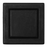 Cosmo Zinc Alloy Cabinet Knob Matte Black 1