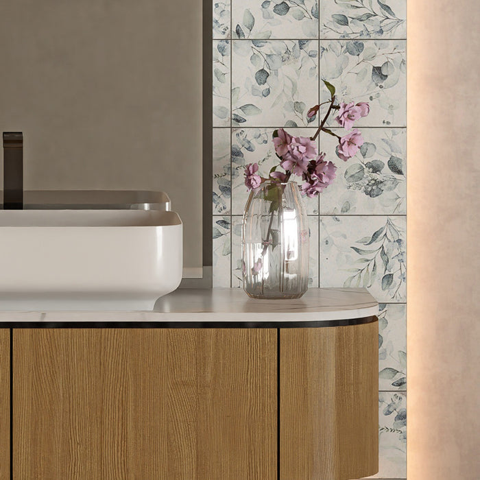 Mayolica Ceramic Woods Tile Mixed 7