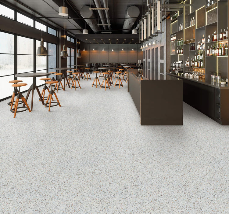 Quarry Vinyl Terrazzo Vinyl Plank Aluminum Oxide 3