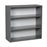 Wallkitchens Wood Grey  Wall Cabinet Grey 1