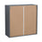 Wallkitchens Wood Grey  Wall Cabinet Grey 2