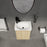 Wood Oak Bathroom Vanity Oak 2