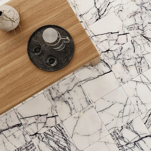 Marmo Viaggio Marble Lilac Tile Honed 6