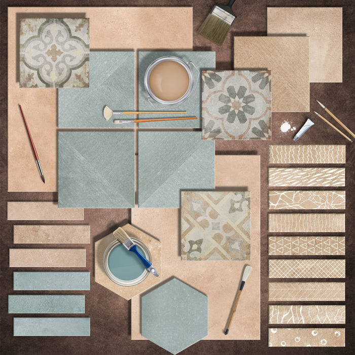 Atlas Porcelain Brick Cotto Tile Matte 8