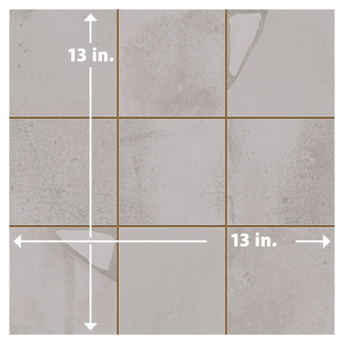 Kings Ceramic Sea White Tile Mixed 10
