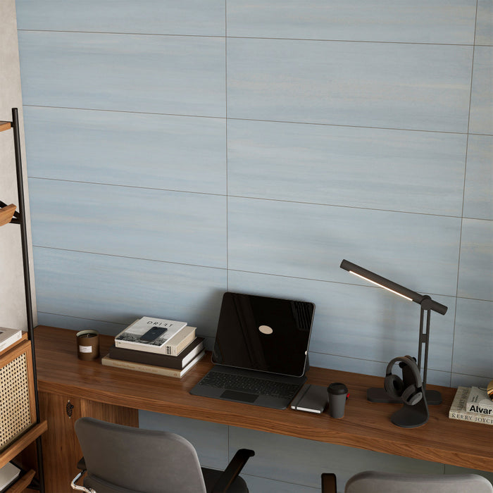 Biomim Ceramic Blue Tile Satin 6