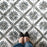 Kings Ceramic Marrakech Charcoal Grey Tile Matte 7