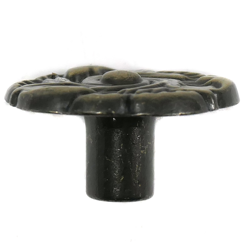 Classic Traditions Provincial  Zinc Alloy Cabinet Knob Antique Brass 3