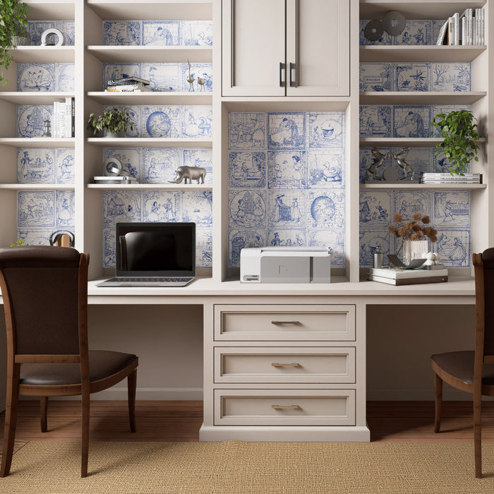 Once Porcelain Upon A Tile Mixed 7