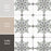 Riviera Porcelain Octagon Verde with Taco Nero Tile Matte 5