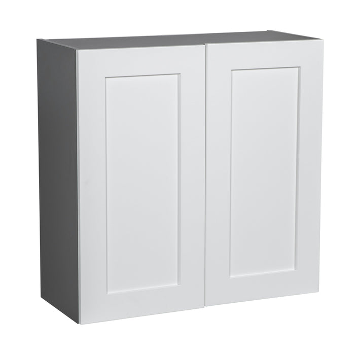 Wallkitchens Wood White Matte Wall Cabinet White Matte 1