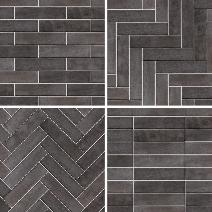 Tribeca Porcelain Studio Basalt Tile Glossy 8