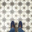 Kings Porcelain Star Supernova Nero Tile Matte 8
