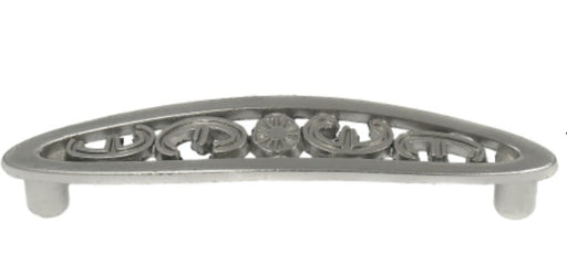 Georgetown Filigree Zinc Alloy Cabinet Pull - Brushed Satin Nickel