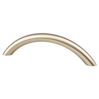 Contemporary Advantage Three Steel Champagne Cabinet Pull  1