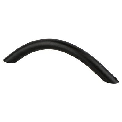Contemporary Advantage Three Steel Matte Black Cabinet Pull  2