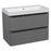 Luxury Wood Gray Matte Bathroom Vanity Gray Matte 1