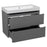 Luxury Wood Gray Matte Bathroom Vanity Gray Matte 3
