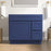 CVD Blue Solid Wood Right Drawer Bathroom Cabinet - 36" x 32.5" 1