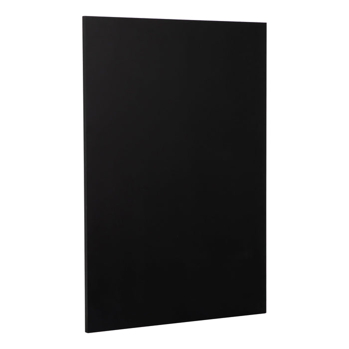 Wallkitchens Wood Black Matte Cabinet End Panel Black Matte 1