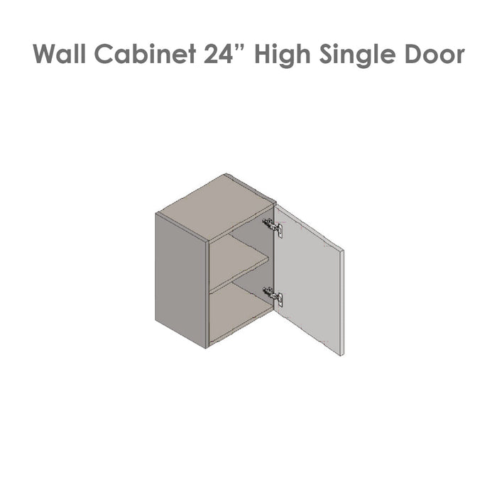 Wallkitchens Wood White Matte Wall Cabinet White Matte 4