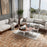 Laverton Porcelain Octagon Natural with Taco Grafito Tile Matte 2