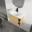 Plywood Light Oak Bathroom Vanity Light Oak 1