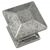 Poise Zinc Alloy Cabinet Knob Distressed Pewter 1