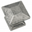 Poise Zinc Alloy Cabinet Knob Distressed Pewter 1
