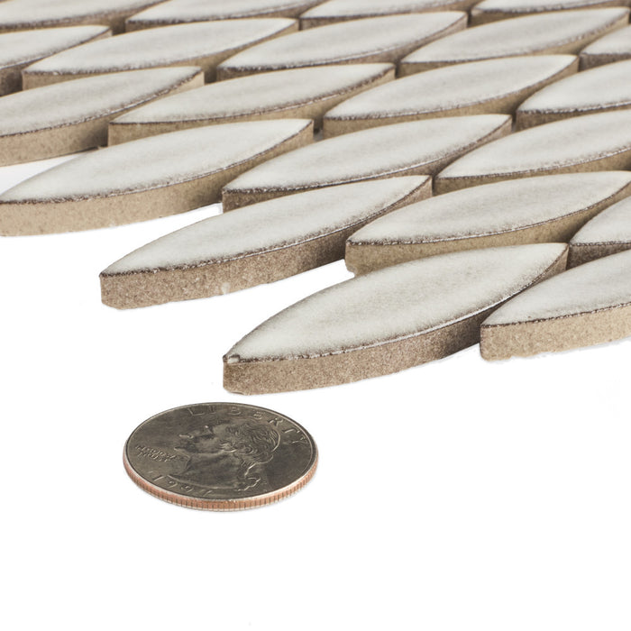 Pescado Porcelain Satin Stone Grey Mosaic Matte 9