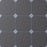 Vaudeville Porcelain Octagon Antracita with Taco Azzuro Tile Matte 1