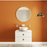Dune Wood White Matte Bathroom Vanity White Matte 2