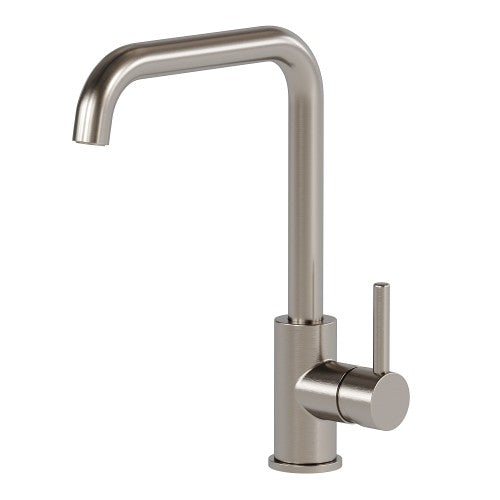 Brushed Nickel Brass Bathroom Faucet 6