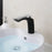 Chrome / Black Brass Bathroom Faucet 2