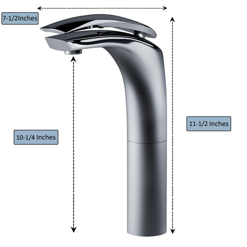 Chrome Brass Bathroom Faucet 7